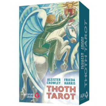 Kosmetinis defektas -  Thoth Tarot Aleister Crowley De Luxe kortos AGM